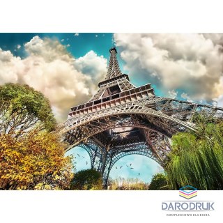 Trefl Puzzle Premium Plus Wieża Eiffel w Paryżu, Francja 1000 el. Trefl (10815)