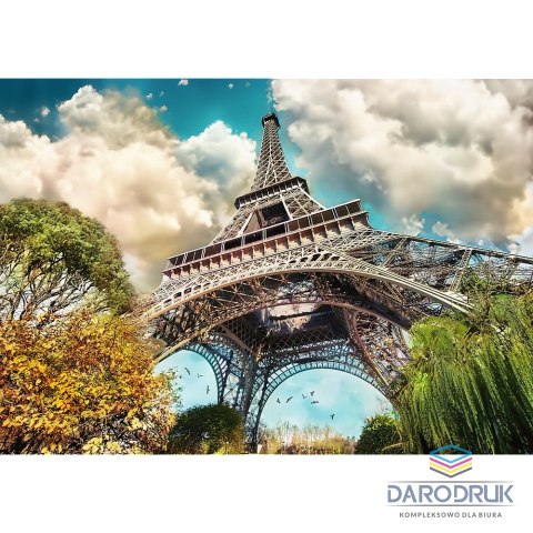 Trefl Puzzle Premium Plus Wieża Eiffel w Paryżu, Francja 1000 el. Trefl (10815)