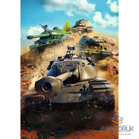 Trefl Puzzle World of Tanks 1000 el. Trefl (10943)