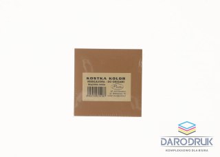 Protos Kostka papierowa origami brązowa jasna [mm:] 84x84x 30 Protos