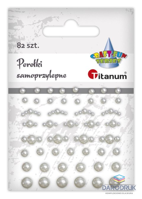 Titanum Kryształki Craft-Fun Series 82 sztuki perłowy Titanum (23mH03161)