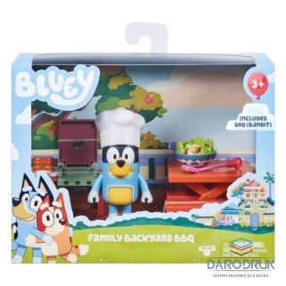 Tm Toys Figurka Bluey Blue Mini Zestaw Podwórko Tm Toys (BLU13030)
