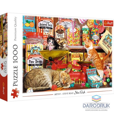 Trefl Puzzle Kocie słodkości 1000 el. Trefl (10630)