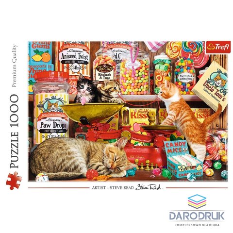 Trefl Puzzle Kocie słodkości 1000 el. Trefl (10630)