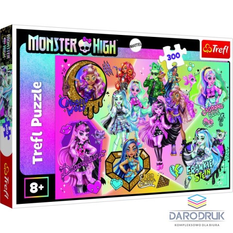 Trefl Puzzle Monster High Zombie górą 300 el. Trefl (23027)