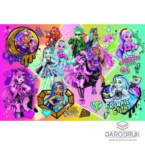 Trefl Puzzle Monster High Zombie górą 300 el. Trefl (23027)