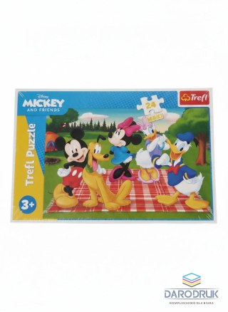 Trefl Puzzle Myszka Miki Ulubiona Myszka Miki 24 el. Trefl (14380)