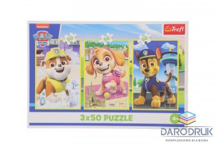 Trefl Puzzle Paw Patrol Nasze pieski 3x50 el. Trefl (34878)