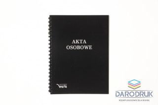 Warta Teczka do akt osobowych A4 zadrukowana ABCDE czarny Warta (339-099)