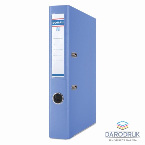 Donau Segregator dźwigniowy A4 50mm niebieski jasny Donau (3947001PL-10)