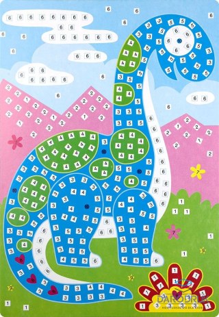 Fun&Joy Mozaika standard DINOZAUR Fun&Joy (FJBEVA805)