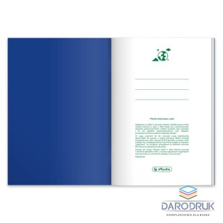 Herlitz Zeszyt A4 Colors Eco PP 9552381 60k. 70g krata Herlitz (400198132)