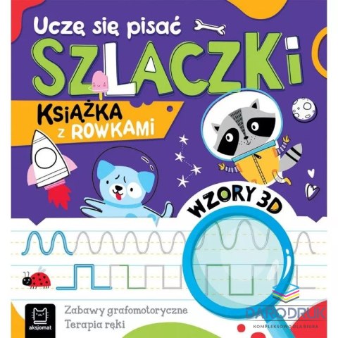 Książka dla dzieci Uczę się pisać szlaczki