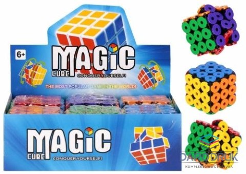 Mega Creative Układanka kostka magiczna guzik 6x6x6 Mega Creative (553093)