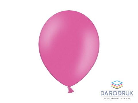 Partydeco Balon gumowy różowy 270mm 12cal Partydeco (12P-010)