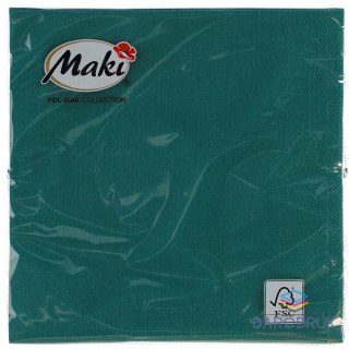 Pol-mak Serwetki szmaragdowy bibuła [mm:] 330x330 Pol-mak (00053)