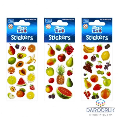 Sticker Boo Naklejka (nalepka) Owoce 2 Sticker Boo (498837)