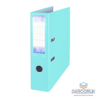 Strigo Segregator dźwigniowy A4/75 pastelowy różowy 5905658854614 PETITTE OFFICE A4 75mm zielony jasny Strigo (PO54614)