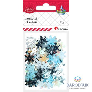 Titanum Konfetti Craft-Fun Series płatki śniegu Titanum (363576)