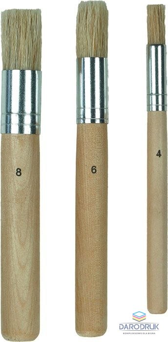 Titanum Pędzel Craft-Fun Series zestaw 3 szt. nr 4,6,8 Titanum
