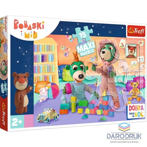 Trefl Puzzle Trefliki na noc 15 el. Trefl (14332)