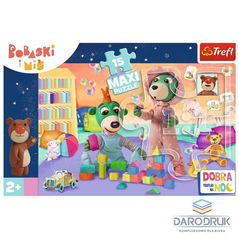 Trefl Puzzle Trefliki na noc 15 el. Trefl (14332)