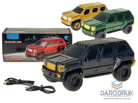 Adar Głośnik auto Bluetooth, 24x10x10cm, z kablem USB do ładowania mix Adar (627116)