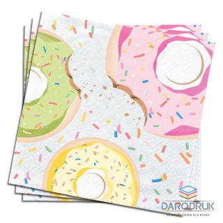 Arpex Serwetki pączki mix papier [mm:] 330x330 Arpex (DC4251F)