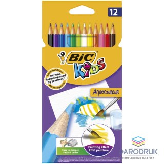 Bic Kids Kredki akwarelowe 12 kol. Bic Kids (5692)