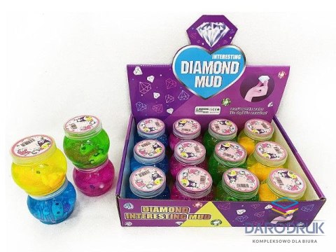 Bigtoys Glut slime zwierzątko brokat 7cm Bigtoys (BPLA7553)