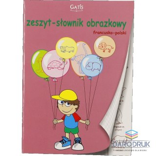 Gatis Zeszyt tematyczny A5 słownik polsko-francuski 32k. Gatis