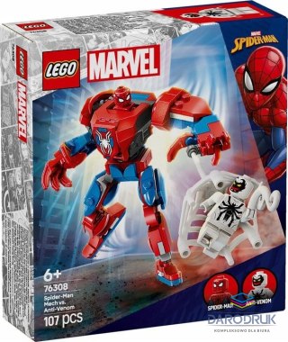 Lego Klocki konstrukcyjne Marvel Figurka SPIDERMAN ANTI VENOM Lego (76308)