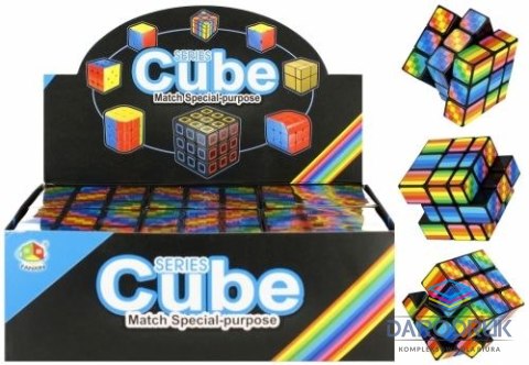 Mega Creative Układanka kostka Magic tęcza 6x6 Mega Creative (531393)