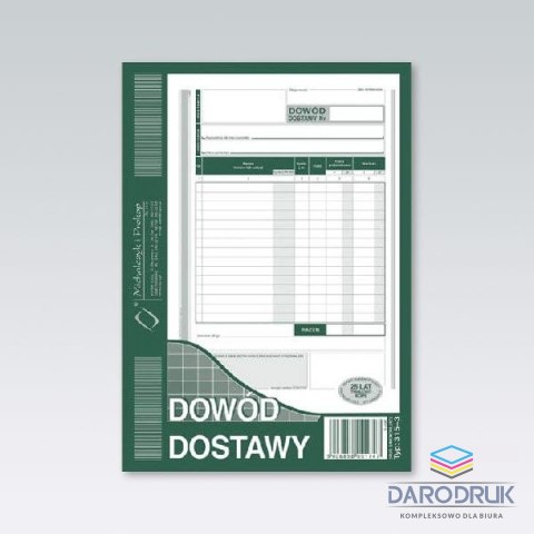 Michalczyk i Prokop Druk samokopiujący A5 Dowód dostawy 80k. Michalczyk i Prokop (315-3)
