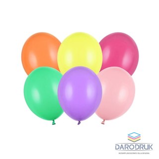 Partydeco Balon gumowy Party Deco BALONY STRONG PASTEL pastelowy 50 szt mix Partydeco (SB12P-000/50)