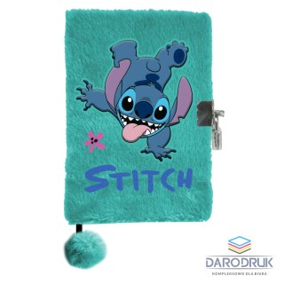 Paso Pamiętnik A5 pluszowy Stitch Paso (DS25DD-3676)