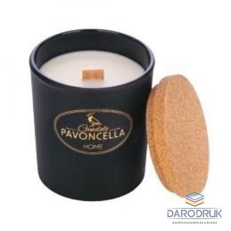 Pavoncella Świeczka ozdobna Classico Orange with spices 135g Pavoncella (5905711530783)