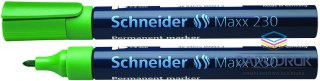 Schneider Marker permanentny Maxx 130 wkład zielony 1,0-3,0mm okrągła końcówka Schneider (SR123004)