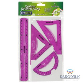 Sdm Komplet geometryczny 4 el. 20cm. 4 el. Sdm (8815)