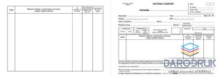 Stolgraf Druk offsetowy 1/2 A3 Historia choroby Poradni 100k. Stolgraf (Z3)