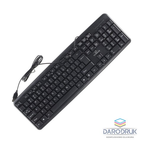 Titanum Klawiatura USB czarny Titanum (TK101)