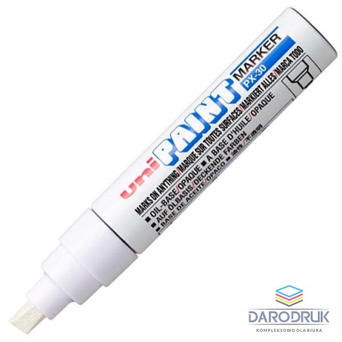 Uni Profesjonalny marker olejowy UNI PX-30 biały