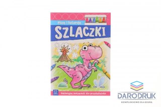 Aksjomat Książeczka edukacyjna Piszę i koloruję. Szlaczki. Aksjomat