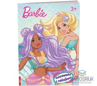 Ameet Książka dla dzieci Barbie™. Kolorowanka z Naklejkami Ameet (NA-1404)