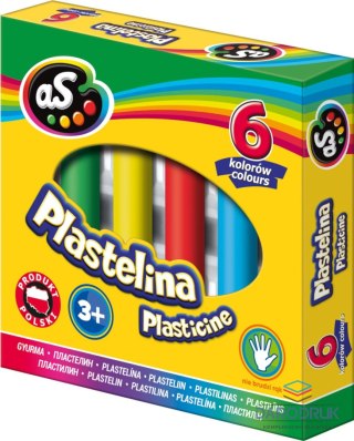 As Plastelina 6 kol. mix As (303219001)