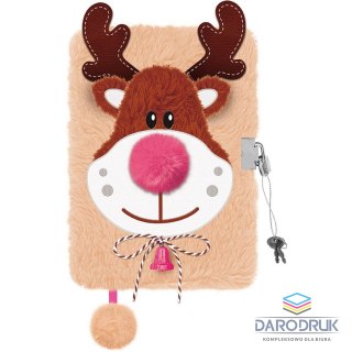 Bambino Pamiętnik A5 My Little Friend Rudolf Bambino