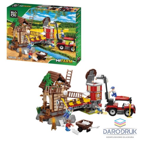 Blocki Klocki plastikowe MyFarm Młyn Blocki (KB0350)