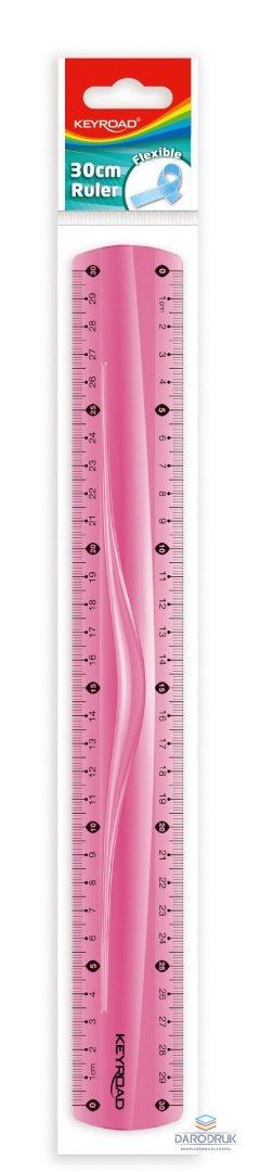 Keyroad Linijka plastik elastyczna 30cm Keyroad (KR970854)