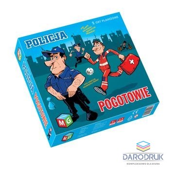 Multigra Gra edukacyjna POLICJA/POGOTOWIE Multigra