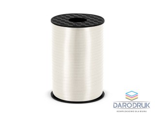 Partydeco Wstążka plastikowa biała, 5mm/225m 5x225 [mm x m] biały Partydeco (PRP5-008)